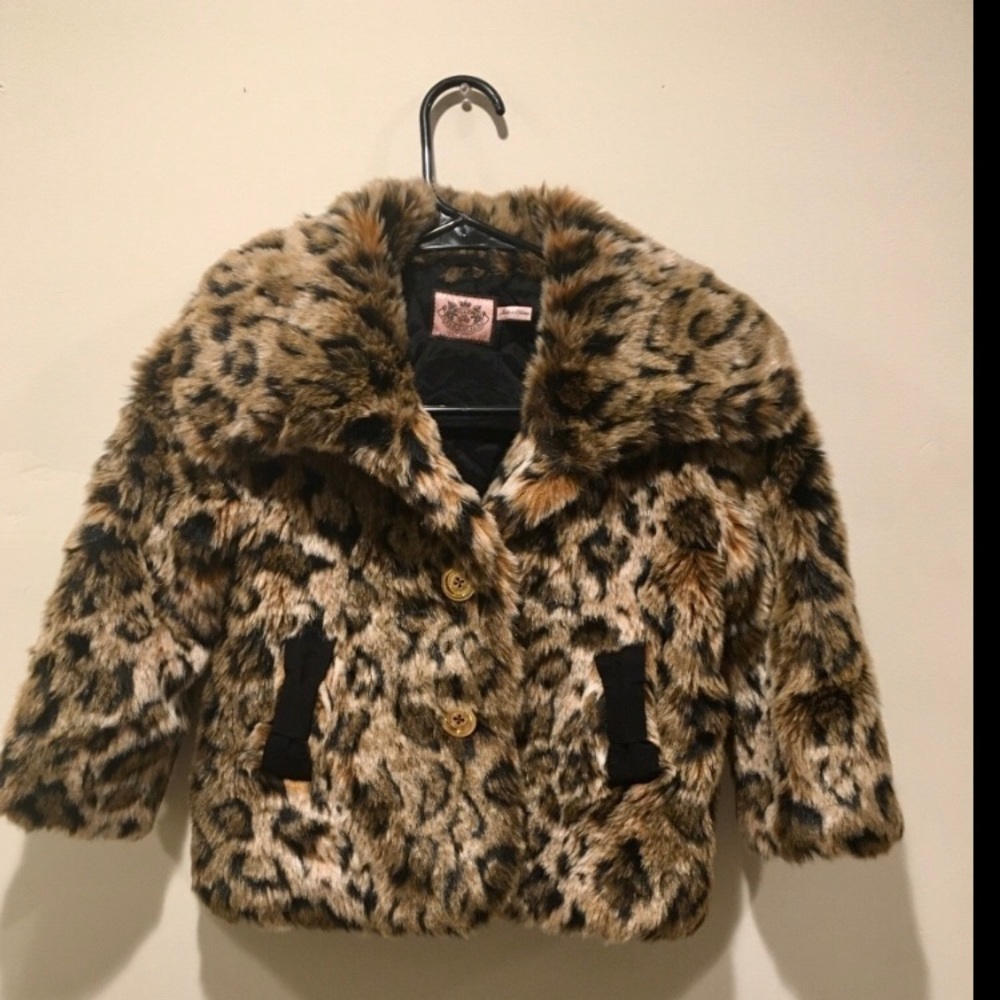 Juicy Couture kids Coat (Leopard Print )